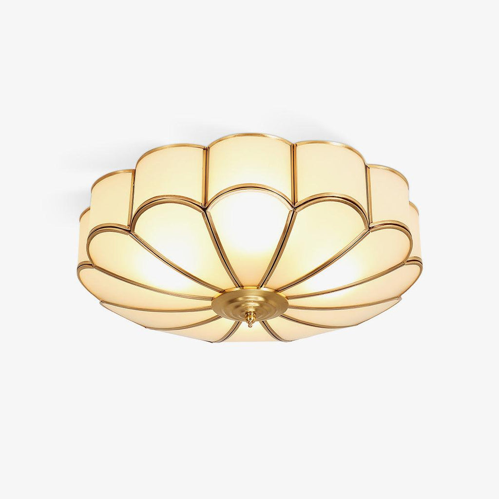 Plafonnier encastré multipoints style floral pour intérieur