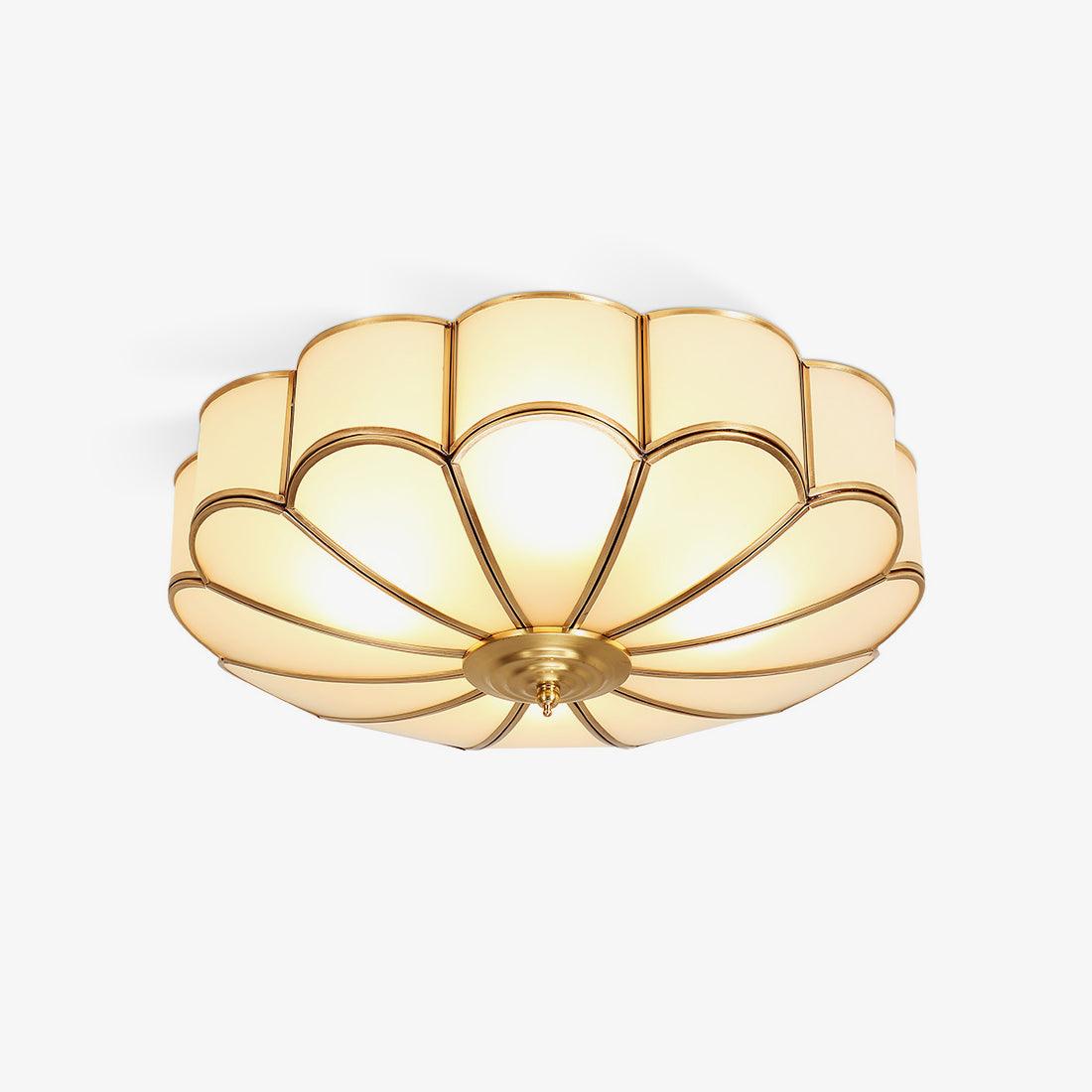 Plafonnier encastré multipoints style floral pour intérieur
