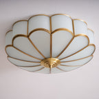 Plafonnier encastré multipoints style floral pour intérieur