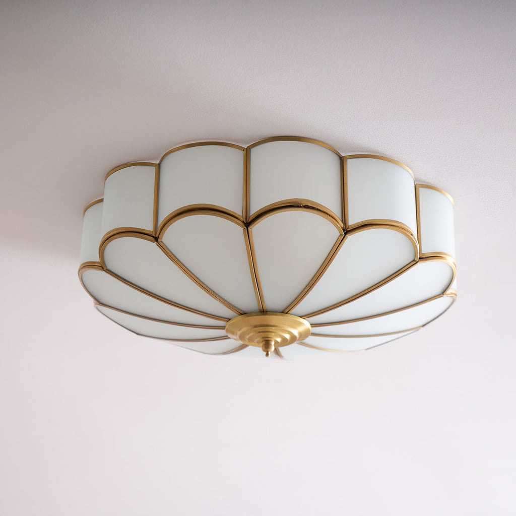 Plafonnier encastré multipoints style floral pour intérieur