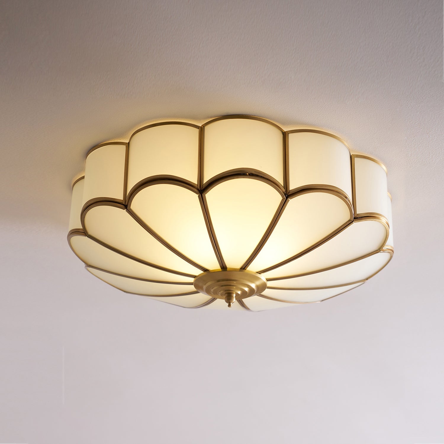 Plafonnier encastré multipoints style floral pour intérieur