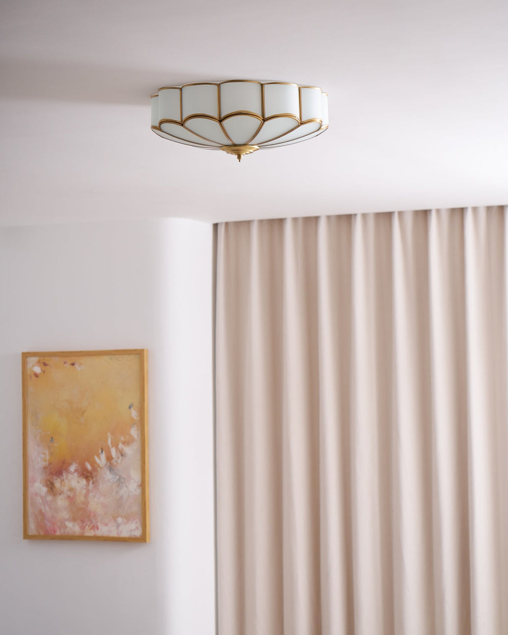 Plafonnier encastré multipoints style floral pour intérieur