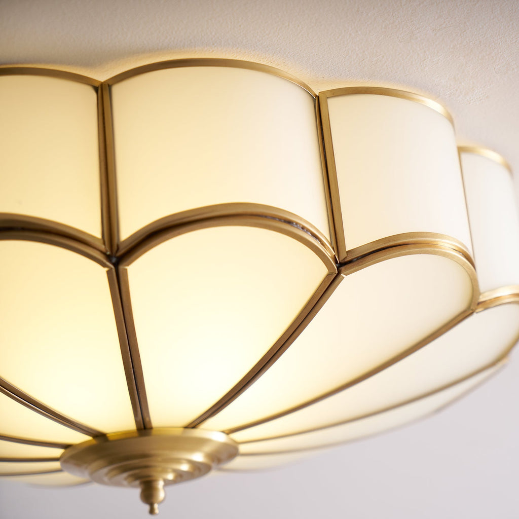 Plafonnier encastré multipoints style floral pour intérieur