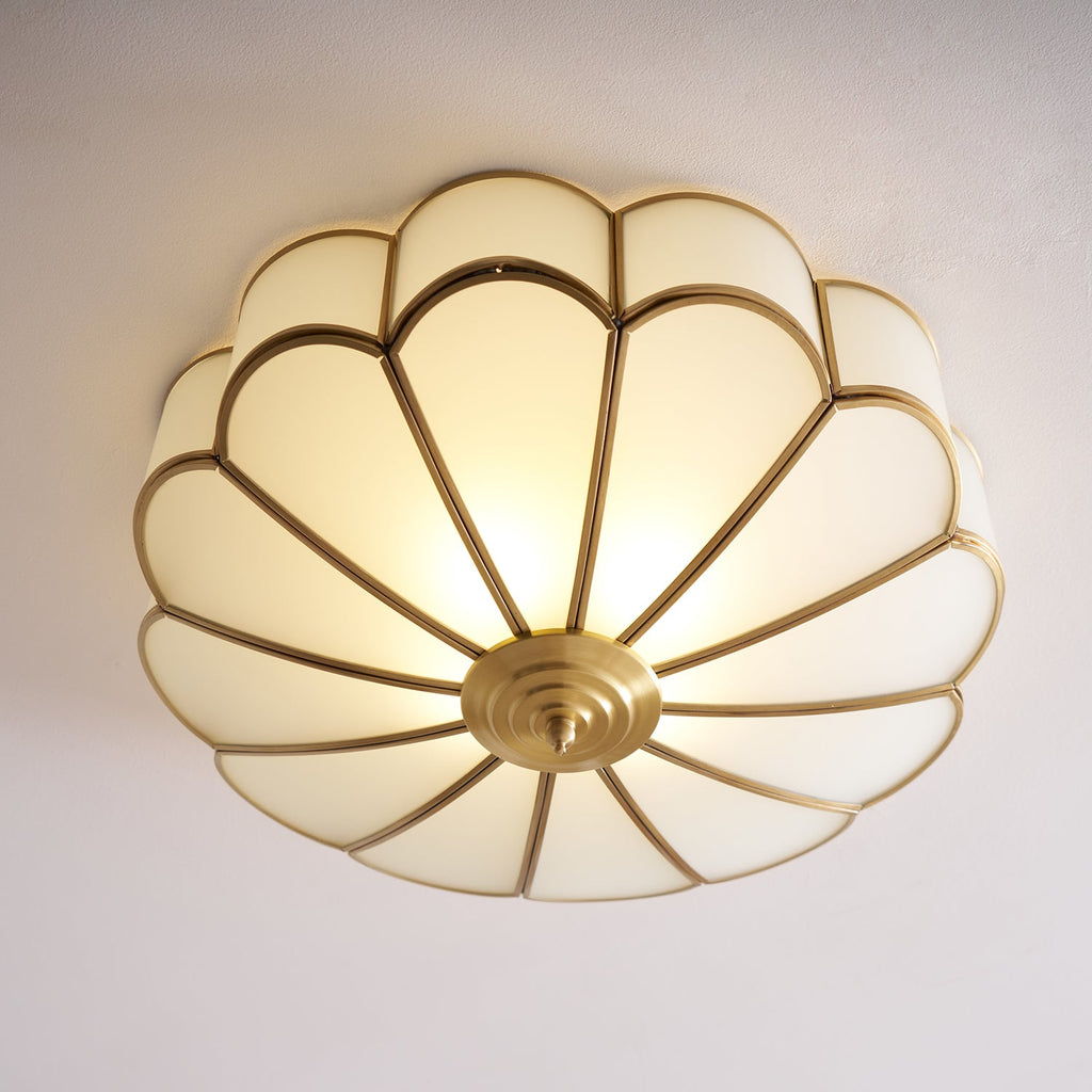 Plafonnier encastré multipoints style floral pour intérieur