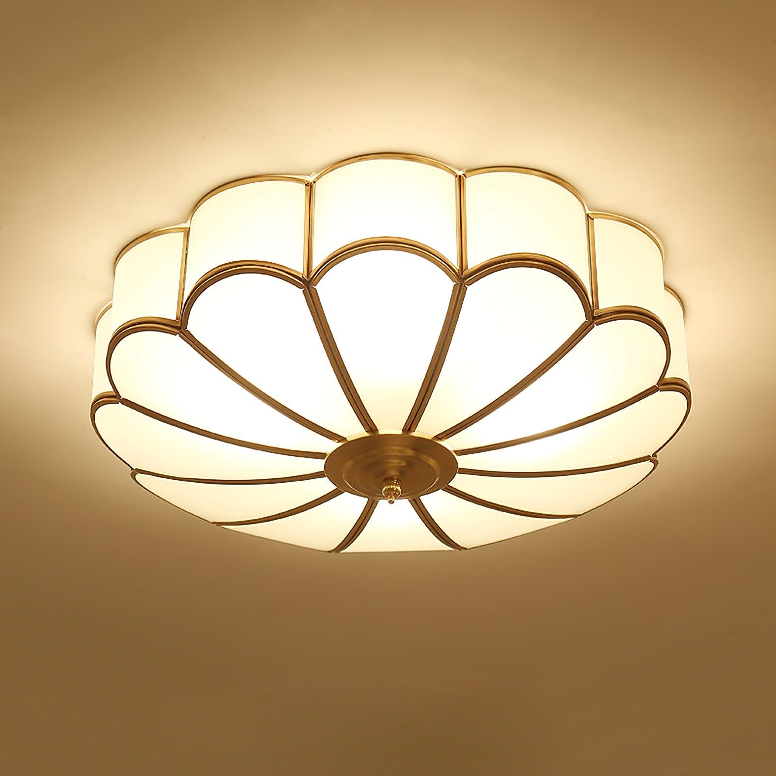 Plafonnier encastré multipoints style floral pour intérieur