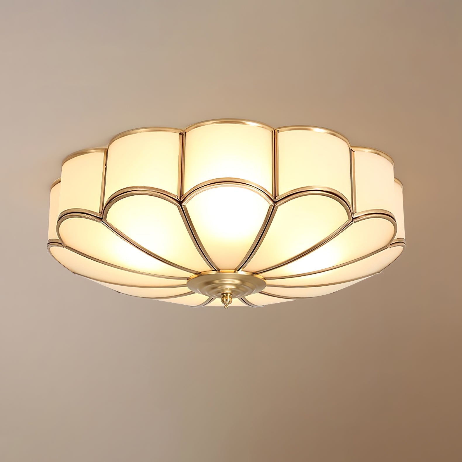 Plafonnier encastré multipoints style floral pour intérieur