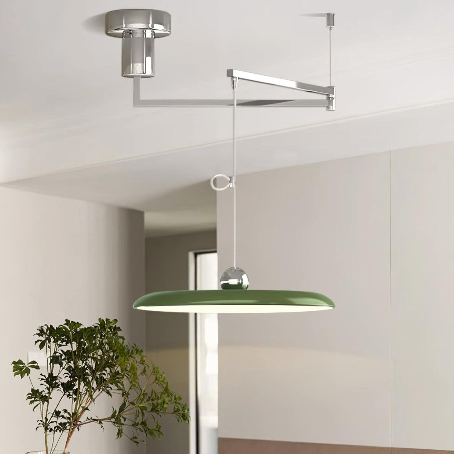 Lampada a sospensione LED sottile con altezza regolabile per interni