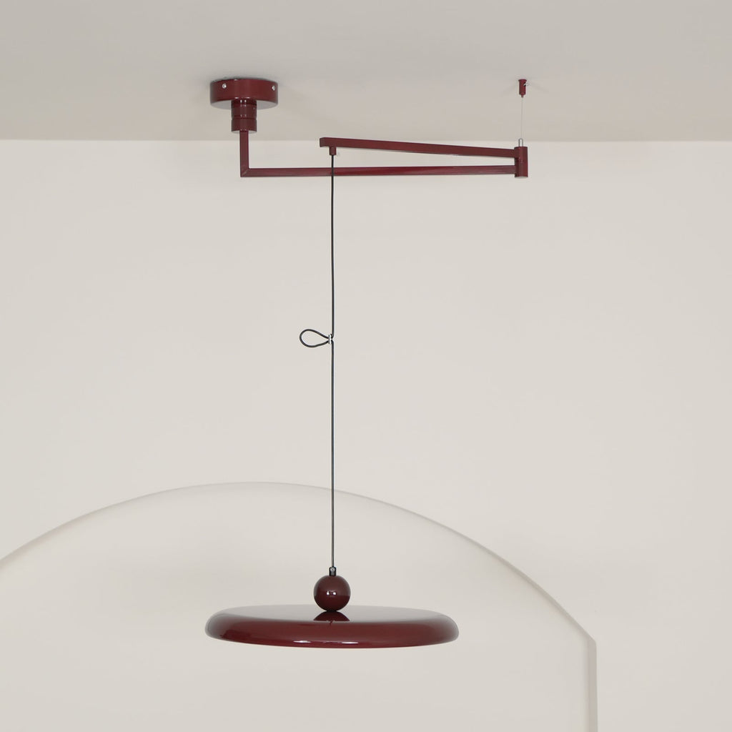 Lampada a sospensione LED sottile con altezza regolabile per interni
