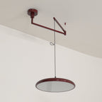 Lampada a sospensione LED sottile con altezza regolabile per interni