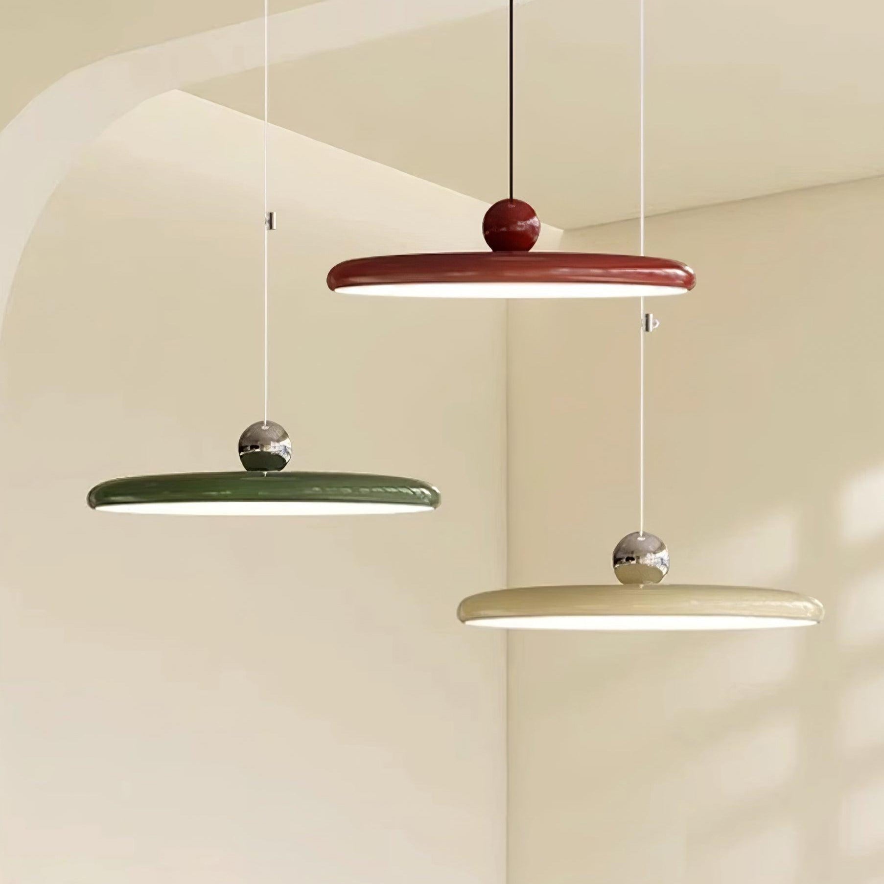 Lampada a sospensione LED sottile con altezza regolabile per interni