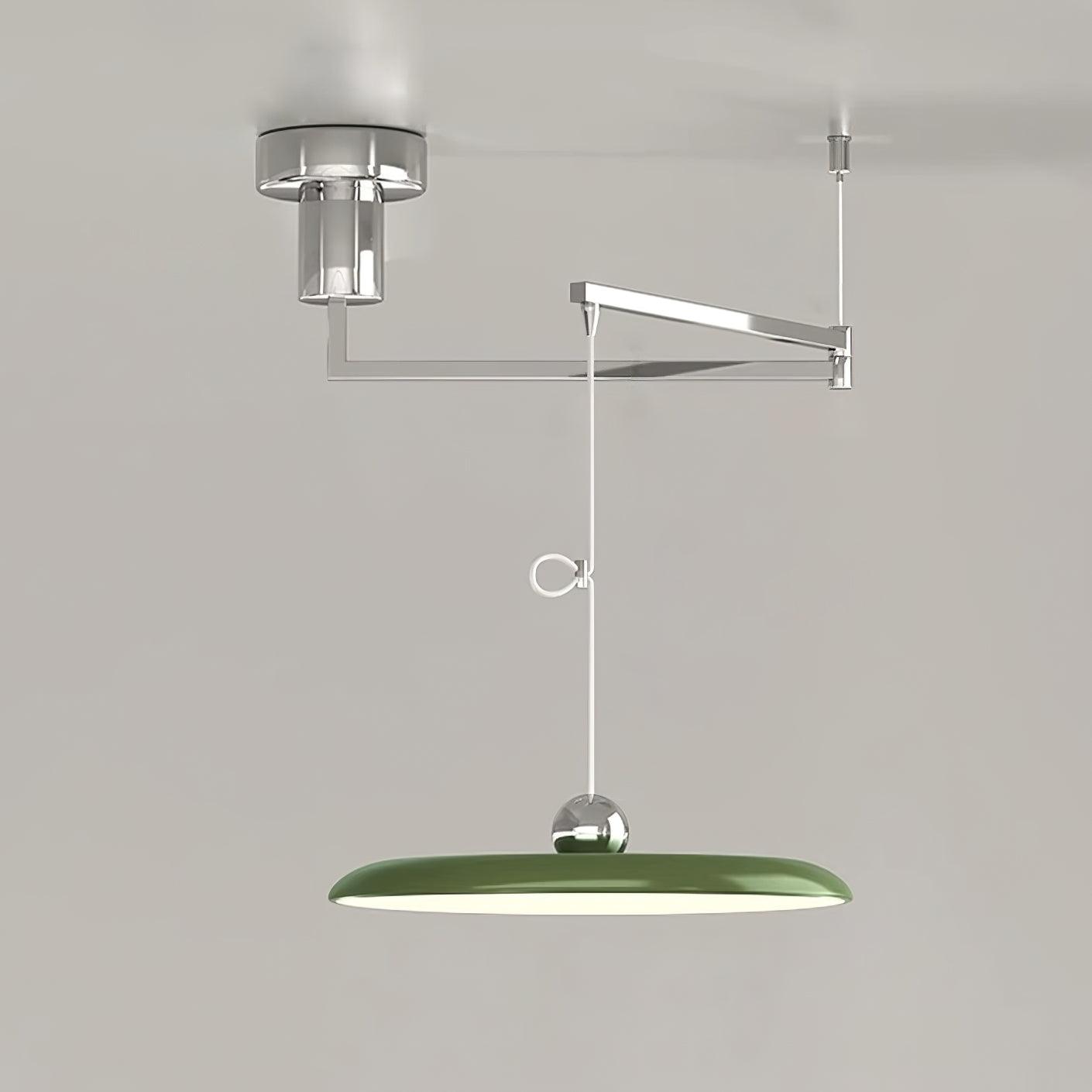 Lampada a sospensione LED sottile con altezza regolabile per interni