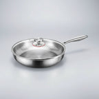 Practical non-stick frying pan with induction base - Easy to clean