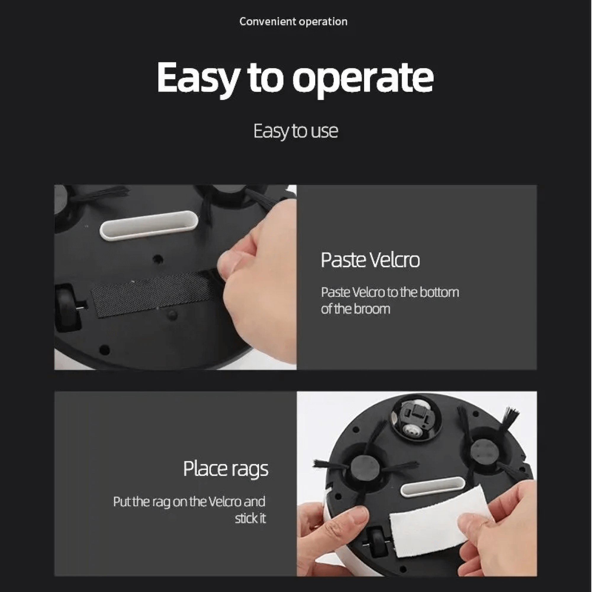 Inteligentny Robot Odkurzacz z Funkcją Mopa