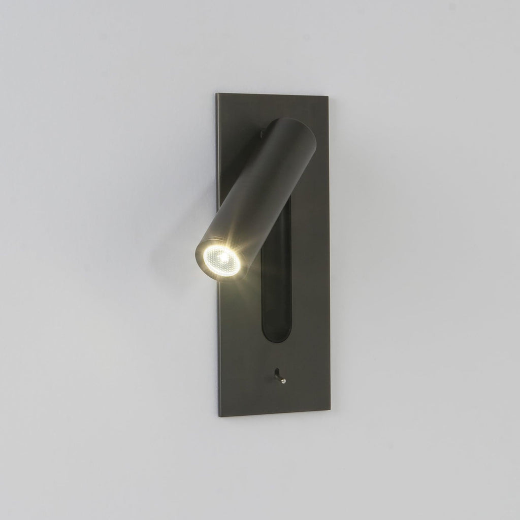 Lampada da lettura da parete con illuminazione notturna LED integrata