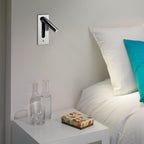 Lampada da lettura da parete con illuminazione notturna LED integrata