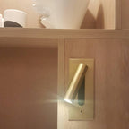 Lampada da lettura da parete con illuminazione notturna LED integrata