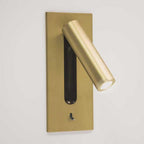 Lampada da lettura da parete con illuminazione notturna LED integrata