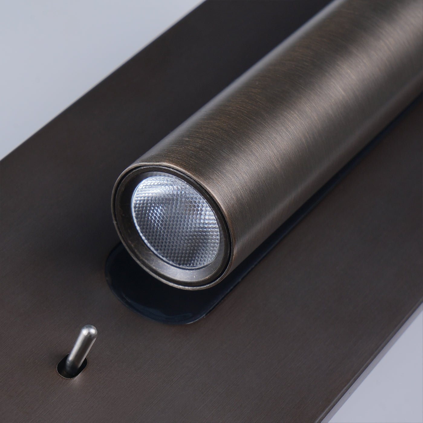 Lampada da lettura da parete con illuminazione notturna LED integrata