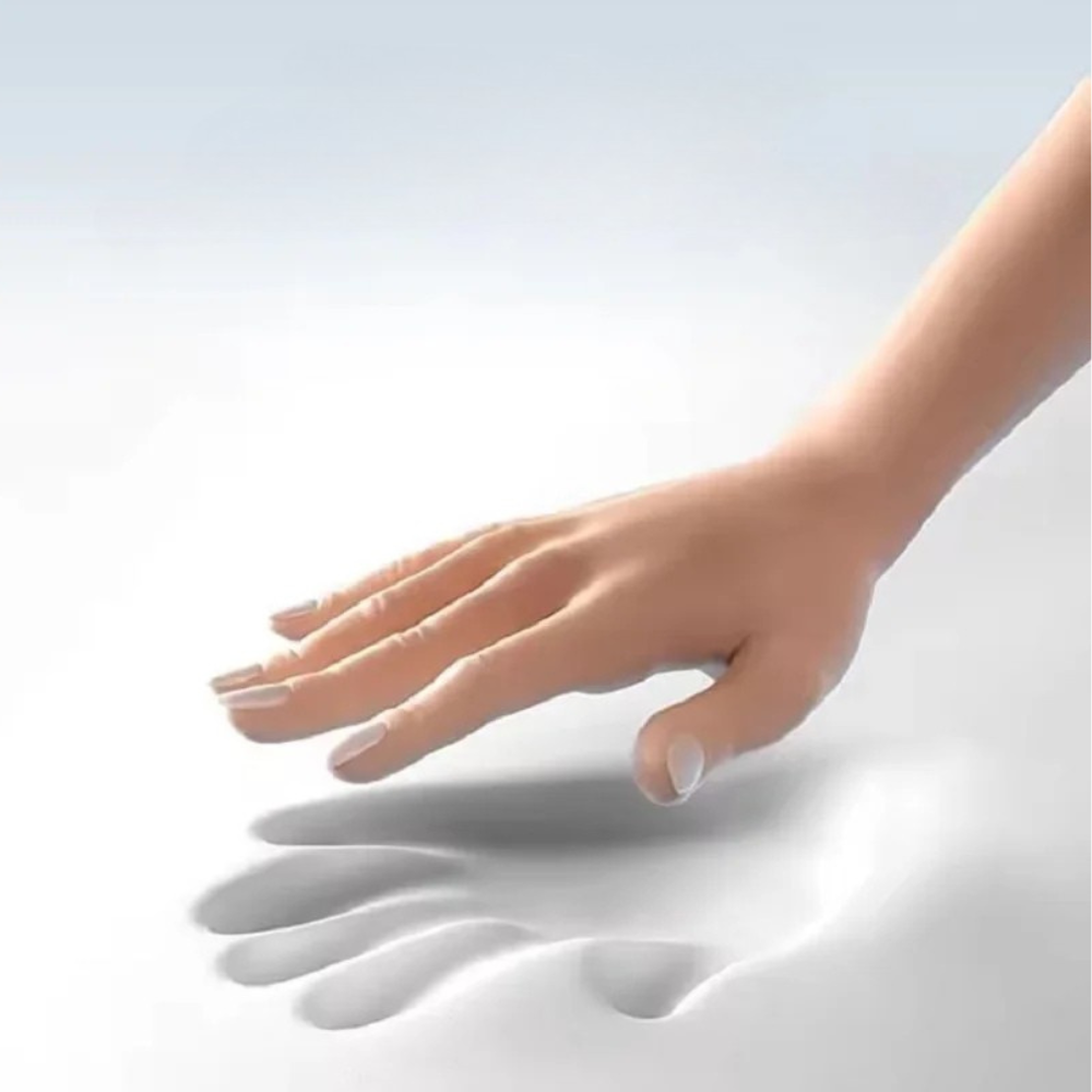 Wygodna lekka poduszka siedziska z pianki memory