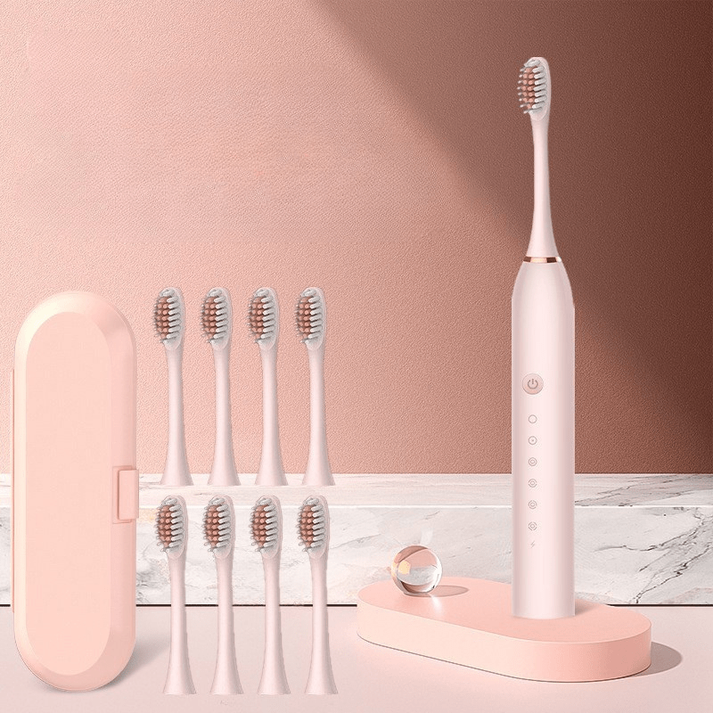 Brosse à dents électrique ultrasonique avec plusieurs modes de nettoyage