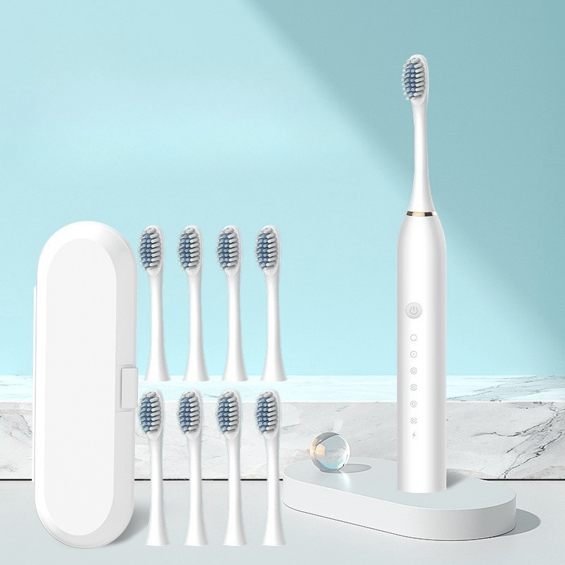 Brosse à dents électrique ultrasonique avec plusieurs modes de nettoyage