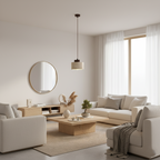 Exklusive nordische Pendelleuchte – Minimale Geometrie