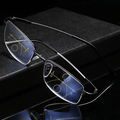Lunettes progressives modernes avec filtre UV – idéales pour conduire et lire