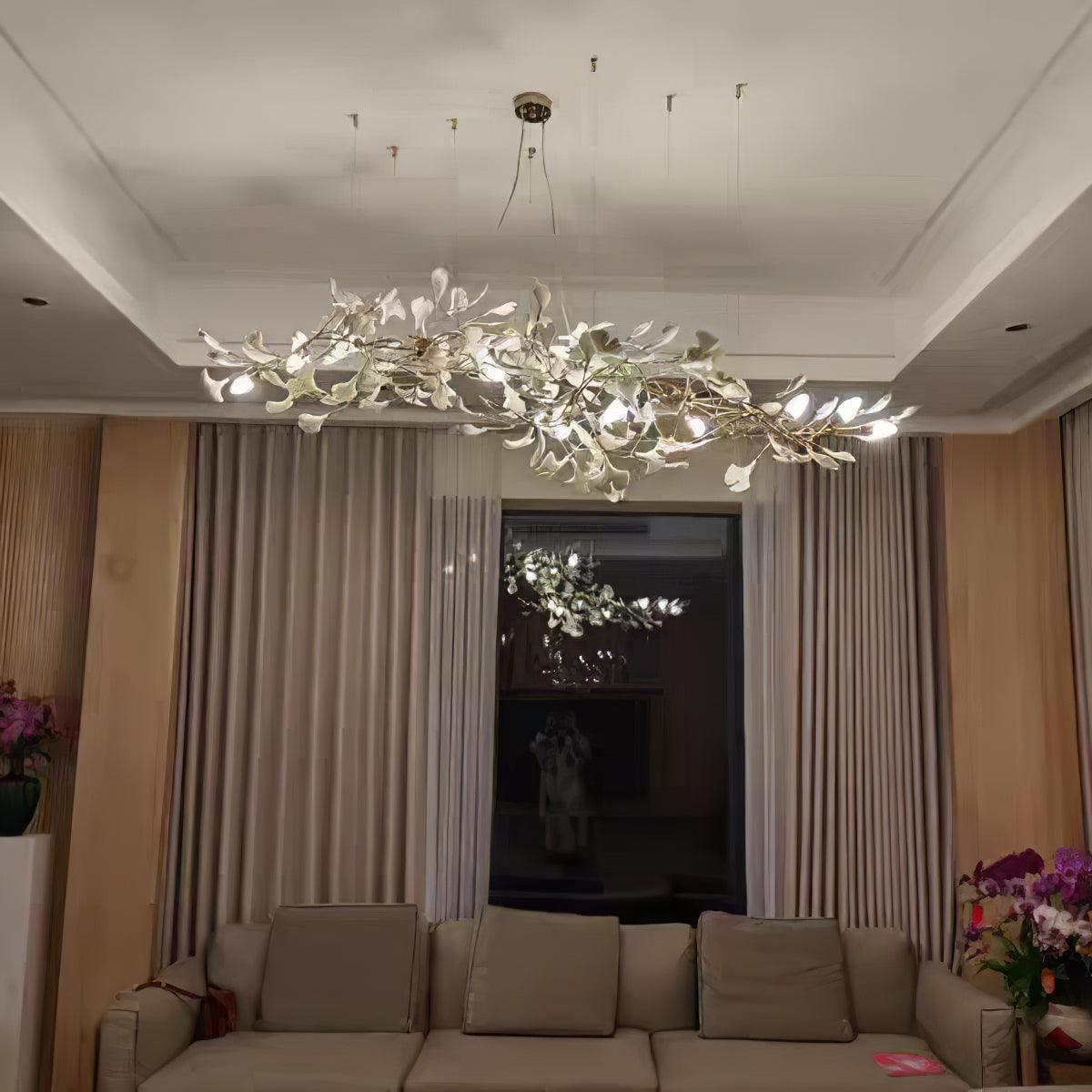 Lampe murale moderne Feuilles Éclairage décoratif de plafond