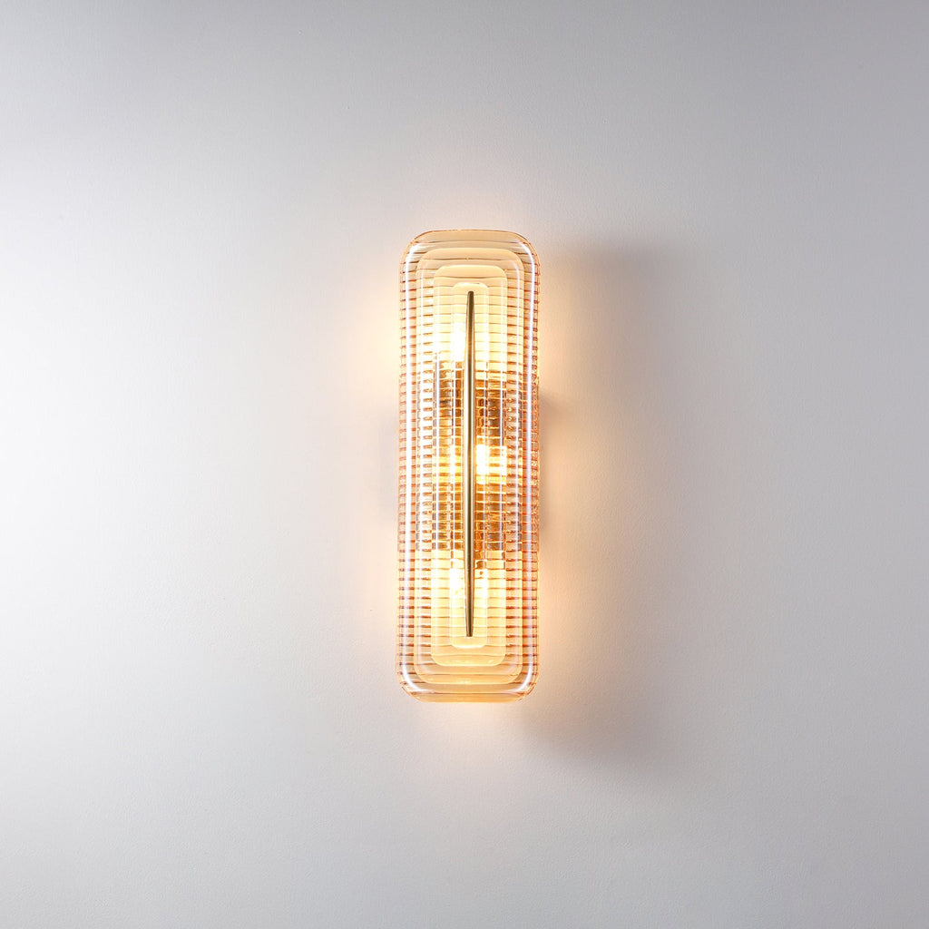 Nowoczesna, zakrzywiona lampa ścienna LED do oświetlenia wnętrz