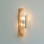 Nowoczesna, zakrzywiona lampa ścienna LED do oświetlenia wnętrz
