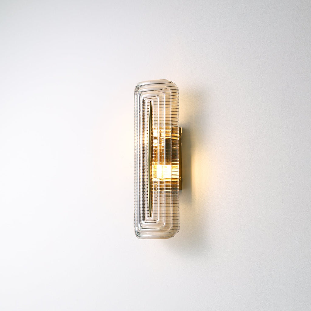Nowoczesna, zakrzywiona lampa ścienna LED do oświetlenia wnętrz