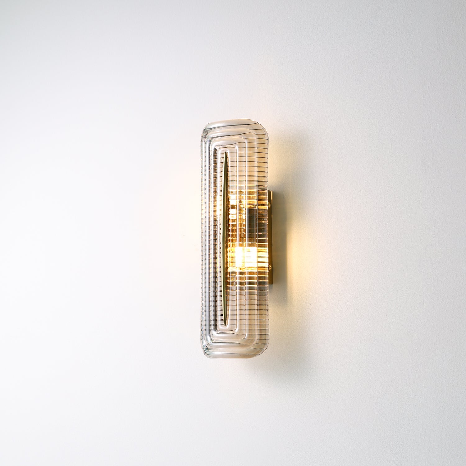 Nowoczesna, zakrzywiona lampa ścienna LED do oświetlenia wnętrz