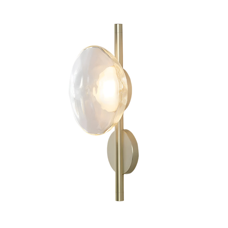 Applique rotonda nordica superficie testurizzata
