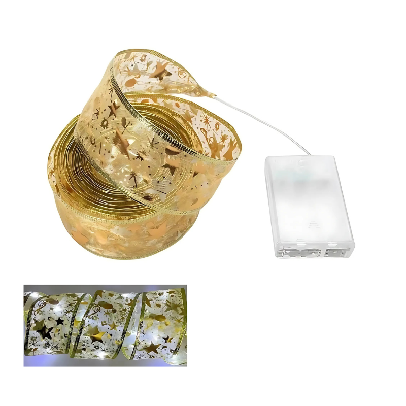 Leuchtende dekorative Weihnachtsbeleuchtung
