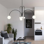 Lampada a sospensione di design elegante per soggiorno
