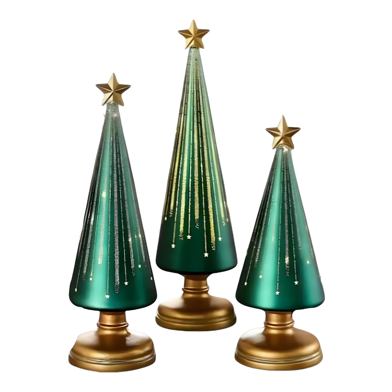 Lśniąca gradientowa LED lampka choinkowa