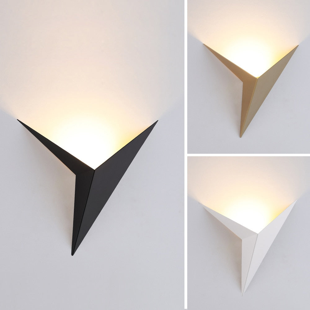 Artistic Slim Trigon Wall Lamp