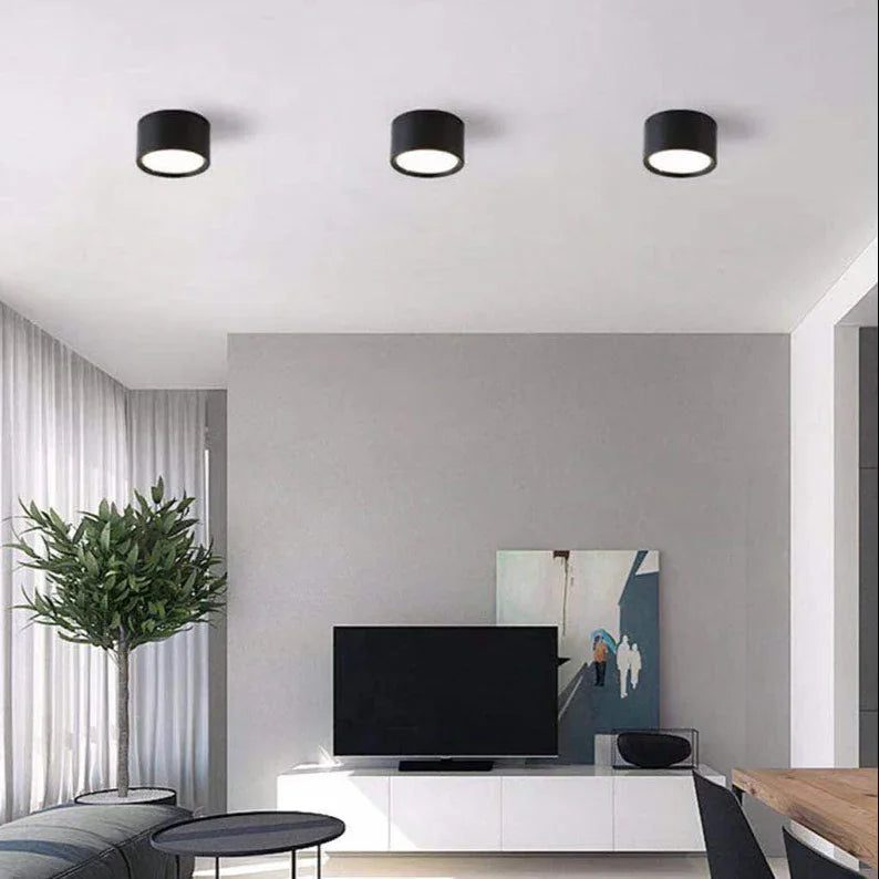 Verstellbare LED-Deckenstrahler, moderner Aufbauspot