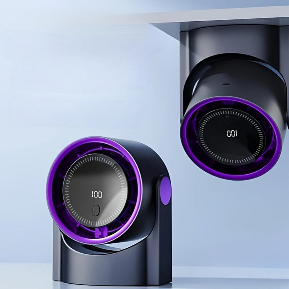 Ventilateur de refroidissement USB compact avec soufflerie oscillante