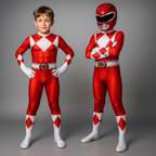 Kinderkostüm Superhelden-Set mit Maske