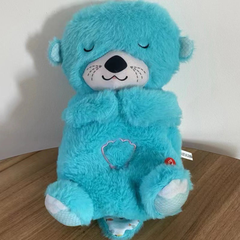 Beruhigender atmender Otter Kuscheltier Schlafhilfe