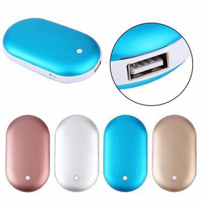 Tragbarer wiederaufladbarer Handwärmer mit Powerbank und schneller Aufheizung
