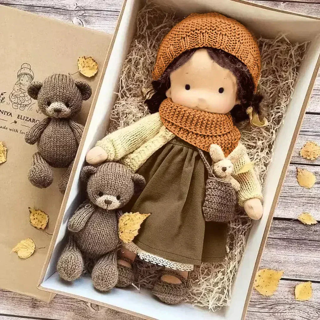 Realistyczna Lalka Cuddly – Miękka Przytulanka dla Dzieci