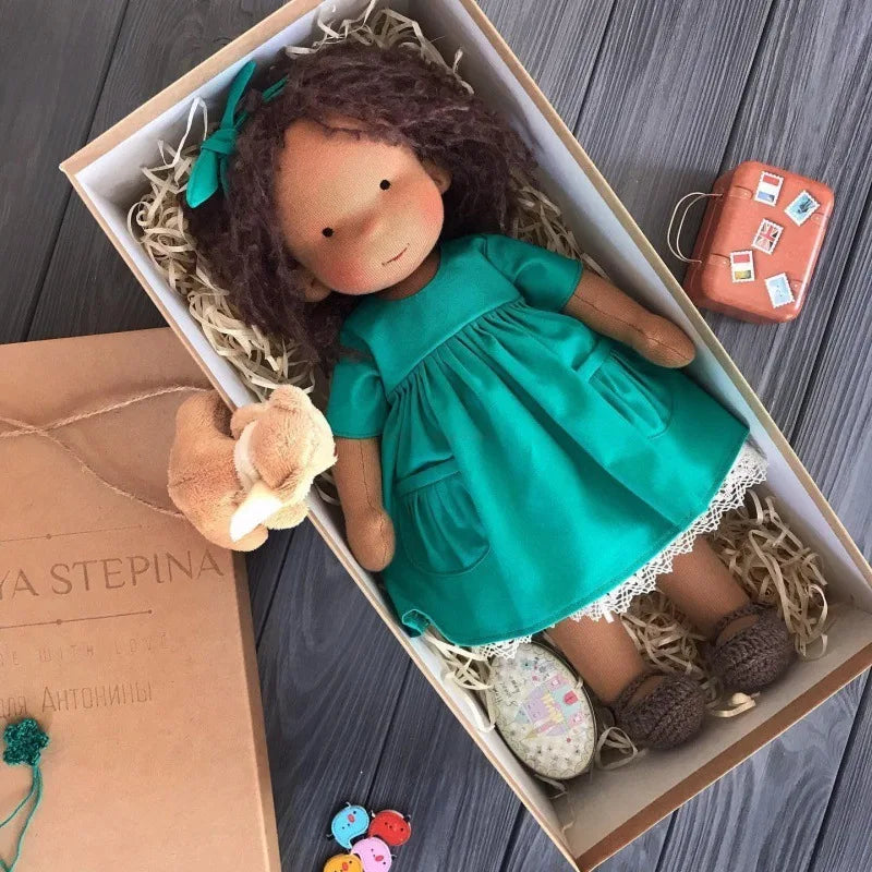 Peluche morbido da ragazza bambola giocattolo realistica