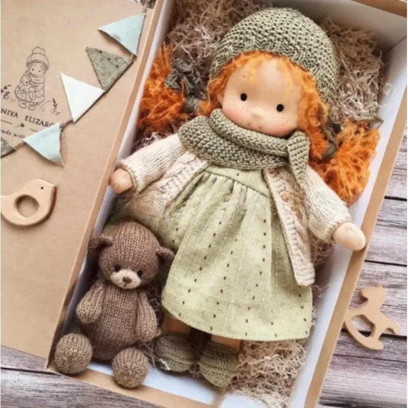 Peluche morbido da ragazza bambola giocattolo realistica