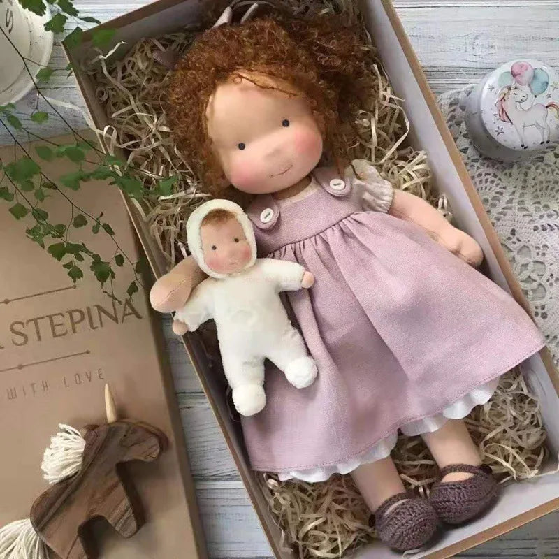 Peluche morbido da ragazza bambola giocattolo realistica