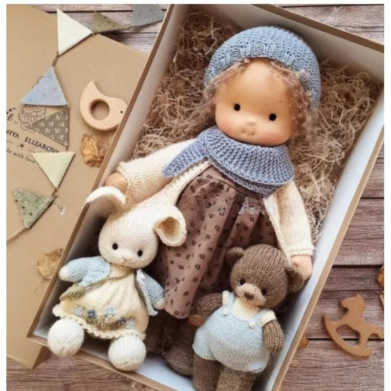 Peluche morbido da ragazza bambola giocattolo realistica