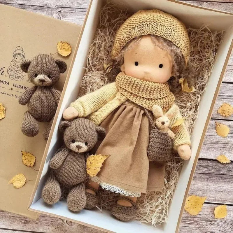 Peluche morbido da ragazza bambola giocattolo realistica