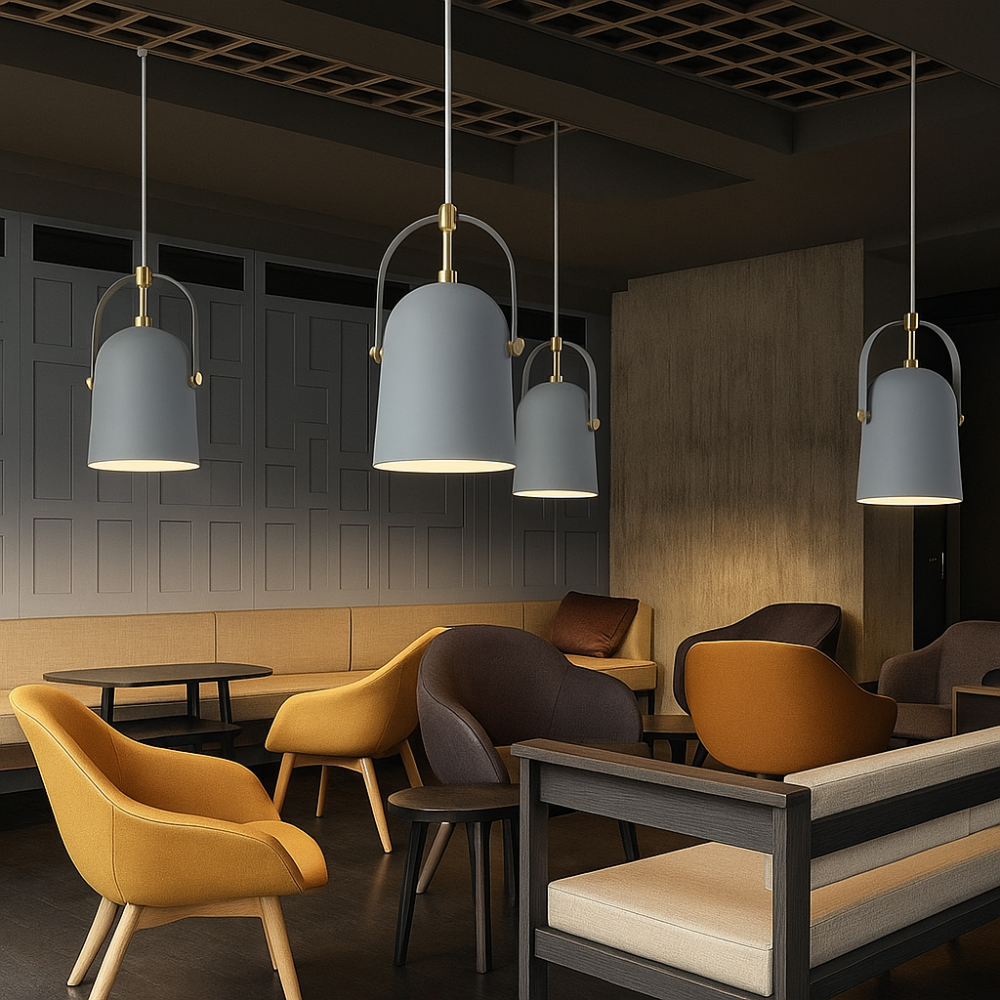 Skandynawska Regulowana Lampa Wisząca Nowoczesna Minimalistyczna Lampa Sufitowa