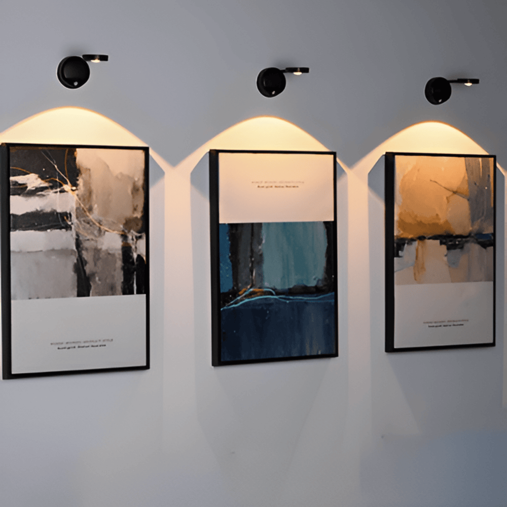 Lampada da parete LED ricaricabile con sensore di movimento – design senza fili